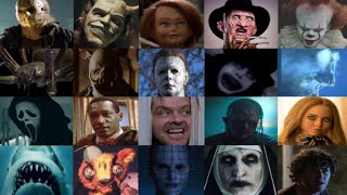 Defeats of my Favorite Horror Movie Villains Remastered [upl. by Chappy]