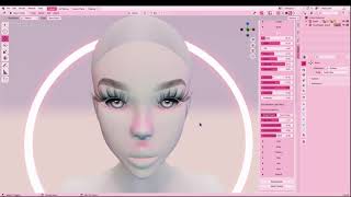 Blender Watch Me SpeedCreate a Head for IMVU [upl. by Tnecnev564]