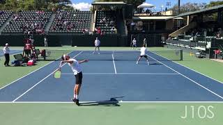 Top Doubles Points  College Tennis 2019 [upl. by Normy]