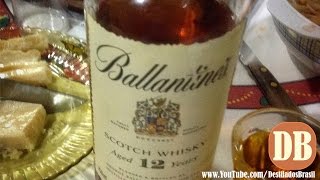 Ballantines 12 anos  Blended Scotch Whisky  Destilados Brasil  Review 35 [upl. by Iorio]