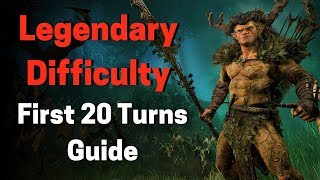 Warhammer II  Legendary First 20 Turns Guide  Wood Elves [upl. by Temhem]