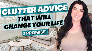 The ONLY Way to Conquer CLUTTER  real decluttering and cleaning advice that will change your life [upl. by Ramonda]