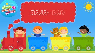 Learn the Colors in Spanish  Colors Song for Kids  Canción de Los Colores [upl. by Annabel]