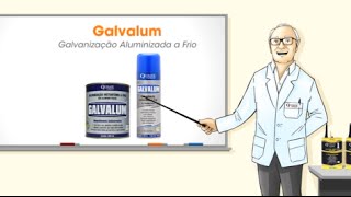 Dicas do Jan  GALVALUM – Galvanização Aluminizada a Frio [upl. by Ahse]