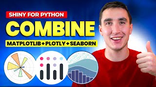 How to combine Matplotlib Plotly Seaborn amp more in a single Python Dashboard Shiny for Python [upl. by Mairam68]