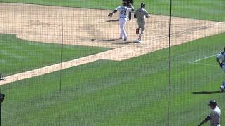 Derek Jeters last at bat at Comerica Park [upl. by Nosmoht]