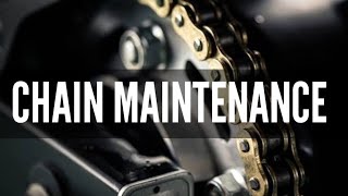 xrm 125 motard chain maintenance [upl. by Annanhoj]