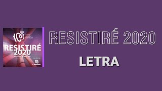 Resistiré 2020  LETRA HD [upl. by Eseenaj642]