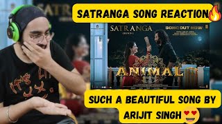 ANIMAL SATRANGA Song Reaction Ranbir Kapoor Rashmika Sandeep V Arijit Singh Shreyas P [upl. by Bish]