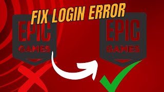 How To Fix Epic Games Login Error NEW [upl. by Marl43]