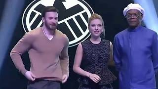 Scarlett johansson And Chris Evans Funny and Cute Moments  Part 1 😍😂😂🤣 [upl. by Haidedej]