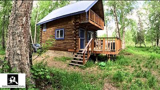 Welcome to Our OffGrid Cabin in Willow Alaska Embarking on a Life of SelfSufficiency [upl. by Onitnevuj]