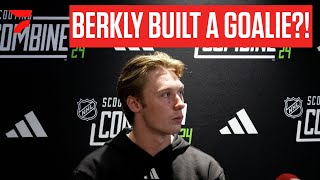 Top NHL Draft Prospect Berkly Catton Built A Goalie [upl. by Alleoj]