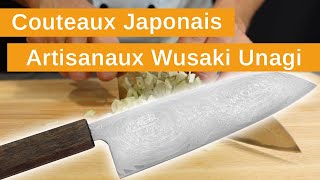 Présentation des couteaux Wusaki Unagi [upl. by Philippine316]