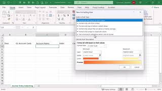 Indenting the Account Name that will be Credited in a Journal Entry [upl. by Ecnaralc600]