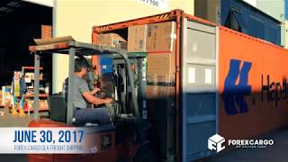 Forex Cargo  June 30 2017 Shipping [upl. by Donal]