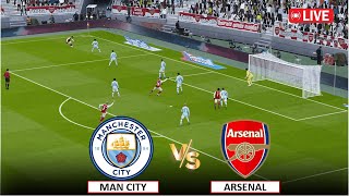 🔴Live  Manchester City vs Arsenal I EPL 202425 Season Live Match Streaming Today eFOOTBALL PES 21 [upl. by Ibbed]