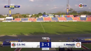 Sub17 FAS vs Metapán [upl. by Rangel]