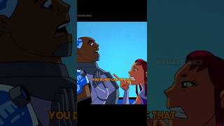 Starfire Faces Racism in Teen Titans  youtubeshorts shorts dc dccomics animation [upl. by Nahtannoj217]