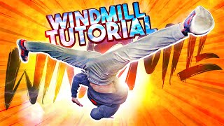 Learn How to Windmill  Breakdance Tutorial [upl. by Lateh]