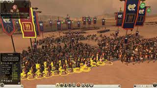 Total War ROME 2  Custom Battle of Rome vs Massilia totalwarrome2 [upl. by Delamare]