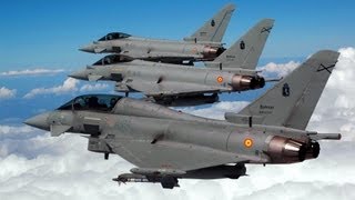 ★ AVION DE COMBATE EUROFIGHTER ★ MEJOR CAZABOMBARDERO DEL MUNDO [upl. by Ojahtnamas]