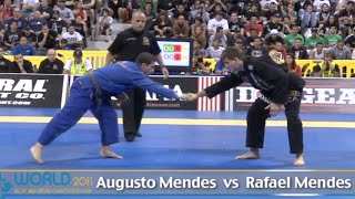 Rafael Mendes v Augusto quotTanquinhoquot Mendes  World Championship 2011 [upl. by Afinom]