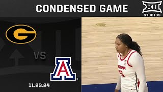 Grambling State vs Arizona Condensed Game  202425 Big 12 Womens Basketball [upl. by Anaig311]