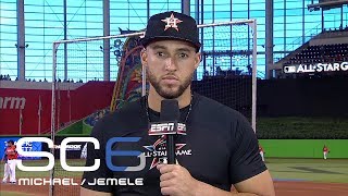 Astros George Springer Talks Power Surge Around Baseball  SC6  July 11 2017 [upl. by Haddad]