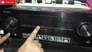 How To Reset Pioneer Receiver  Pioneer AV Receiver Factory Reset  Pioneer Receiver  The technoboy [upl. by Emelun389]