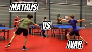 The Mathijs special Match highlights🏓🔥 [upl. by Atinauq]