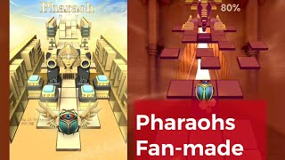 Rolling Sky  Pharaohs Egypt v2  FanMade [upl. by Ynnod]