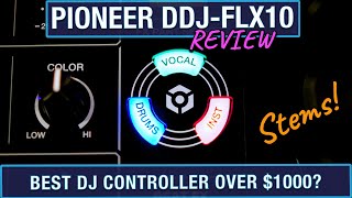 Pioneer DDJFLX10 Review Best DJ Controller Over 1000 [upl. by Filmore]