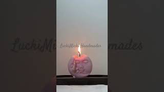 SunMoon candle Time Lapse sunmoon timelapse scentedcandles smallbusiness diy handmadecandles [upl. by Nahta797]