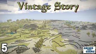 Exploring For Resin Hides and Smithing  Vintage Story  Part 5 [upl. by Miahc483]