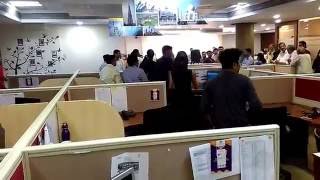 Datamatics Flash Mob FlashMob Datamatics DatamaticsFinancialServices [upl. by Tarkany807]