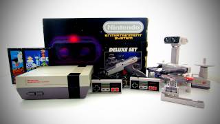 Nintendo NES Deluxe Set Unboxing 1985 [upl. by Zetniuq914]