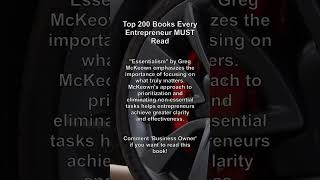 Top Books Every Entrepreneur Must Read 161 [upl. by Claudell]