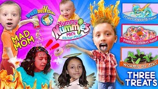 Mikes Head is HOT Cooking Wrong Mom No Like It FUNnel Vision Gummy Vlog [upl. by Kenon175]