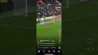 What a goal by Isidor to win it for Sunderland v Hull football sunderland sunderlandfc [upl. by Eibor]