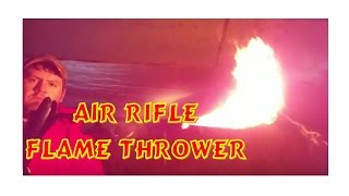 Airgun Dieseling GONE Wrong  FLAMETHROWER Explained [upl. by Yenettirb]