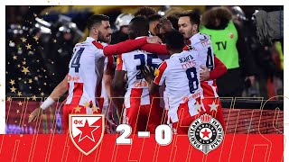 Crvena zvezda  Partizan 20 highlights [upl. by Ibba729]