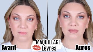 CONSEILS ET ASTUCES POUR RENDRE VOS LÈVRES PLUS BELLES  MAQUILLAGE DES LÈVRES FACILE 💄 [upl. by Yukio]