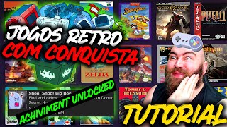 CONFIGURAR RETROARCH PELA STEAM EM QUALQUER COMPUTADOR [upl. by Whitebook883]