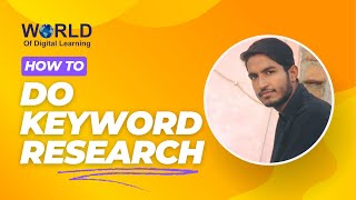 How to Do Keyword Research  Google Keyword Planner amp Other Tools digitalmarketing tutorials [upl. by Aderf249]