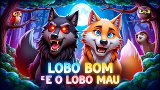 Lobo bom e o Lobo Mau  História Infantil em portugues [upl. by Yrrek599]