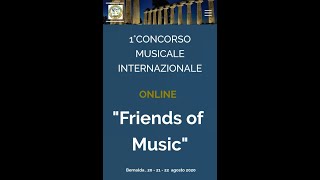 Elena Maria Rosaria Bellimbeni CONCORSO MUSICALE INTERNAZIONALE quotFRIENDS OF MUSICquot [upl. by Lathrop195]