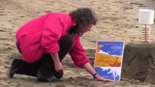 Sand sofa for Books by the Beach  Scarborough Book Festival [upl. by Ireland524]