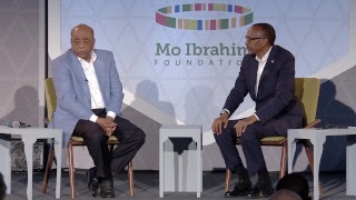 Mo in conversation with Paul Kagame [upl. by Enorahs]