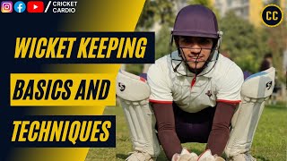 WICKET KEEPING BASICS AND TECHNIQUES  MS DHONI WICKET KEEPING TIPS [upl. by Atin]